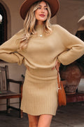 Coastal Nights Sweater & Mini Skirt Set