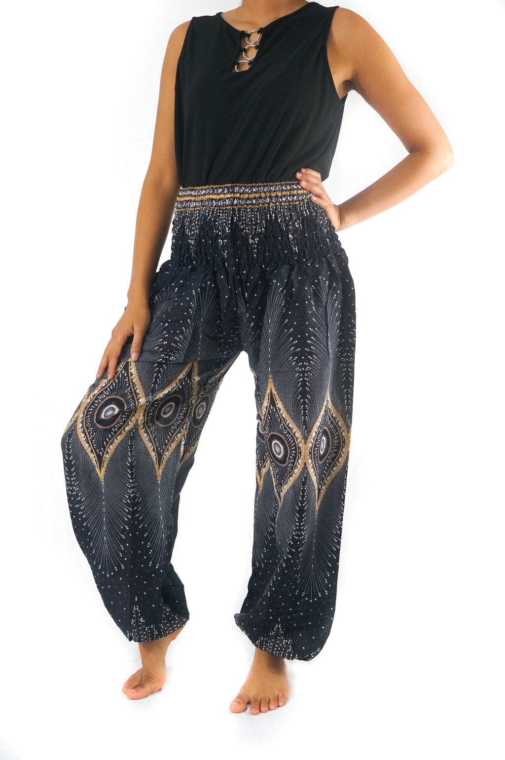 Coastal Boho Wide-Leg Pants