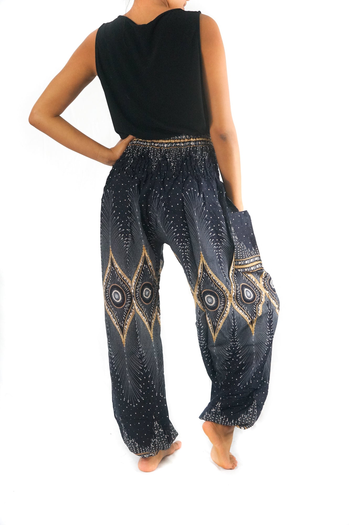 Coastal Boho Wide-Leg Pants