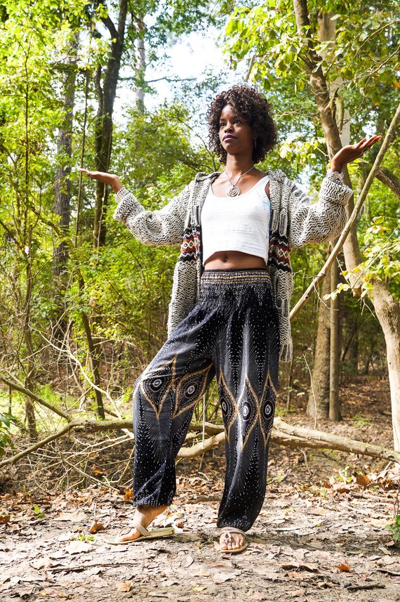 Coastal Boho Wide-Leg Pants