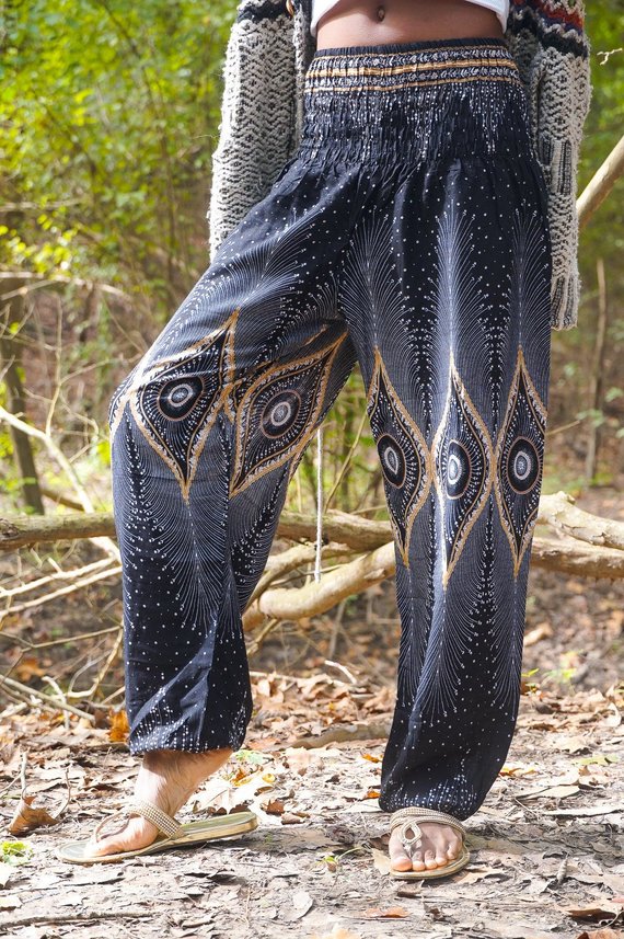 Coastal Boho Wide-Leg Pants