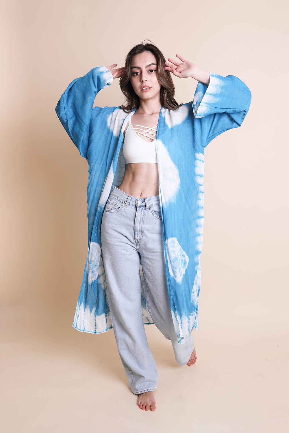 Tie Dye Beach Cover Up