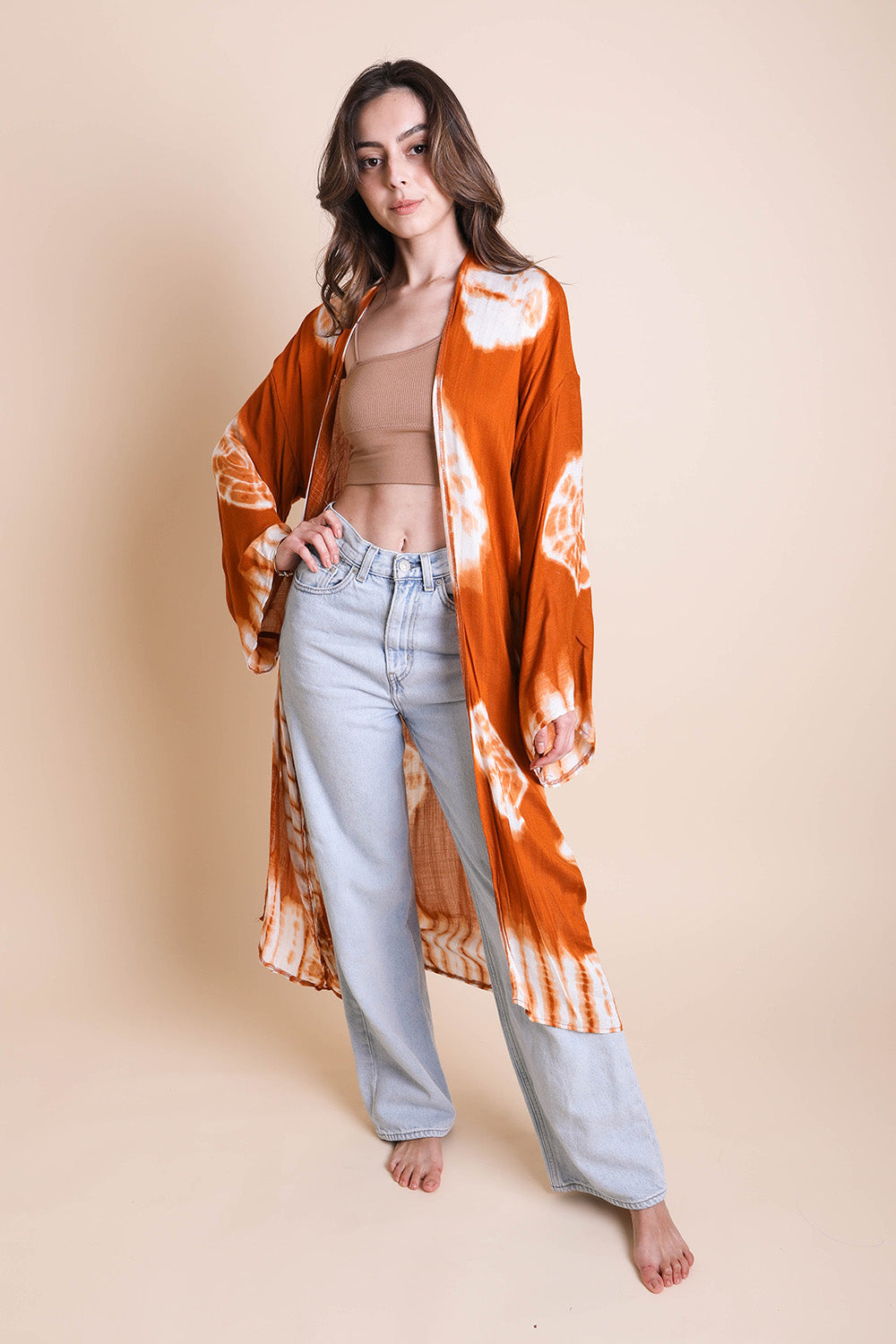 Tie Dye Beach Cover Up