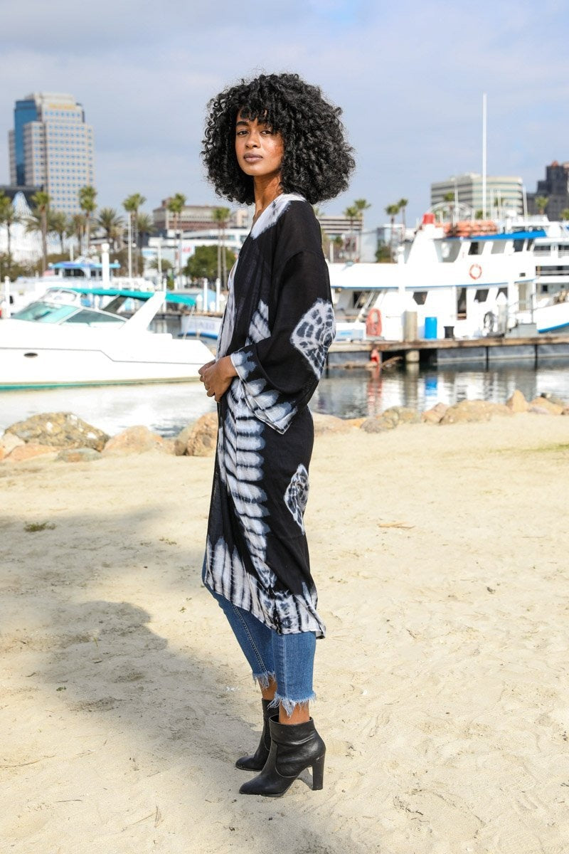 Tie Dye Beach Cover Up