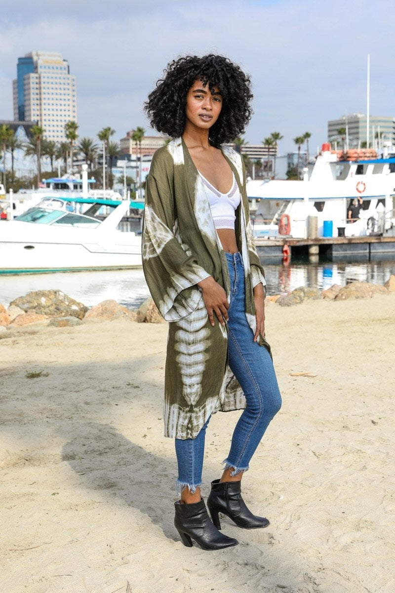 Tie Dye Beach Cover Up